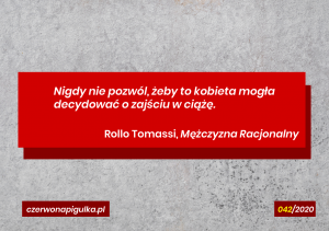 ciąża mężczyzna racjonalny rollo tomassi